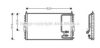 AVA QUALITY COOLING PR5020 Condenser, air conditioning